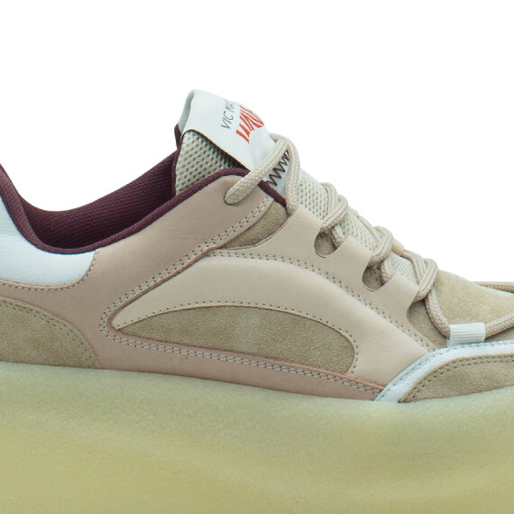 Creepy sneakers nude/rosa/bianco